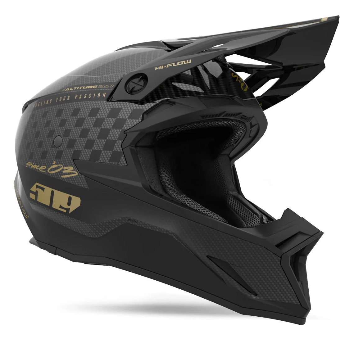 509 Altitude 2.0 Carbon Fiber Speedsta Helmet - RevZilla