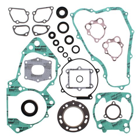 Vertex Complete Gasket Set With Oil Seals Honda CR250R 1986