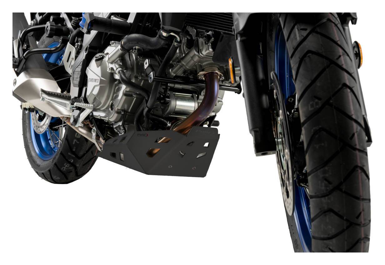 puig プーチ エンジンスポイラー SV650  Vストローム650 Puig Engine Spoiler Suzuki SV650 2017-2024 | 5% ($12.17) Off