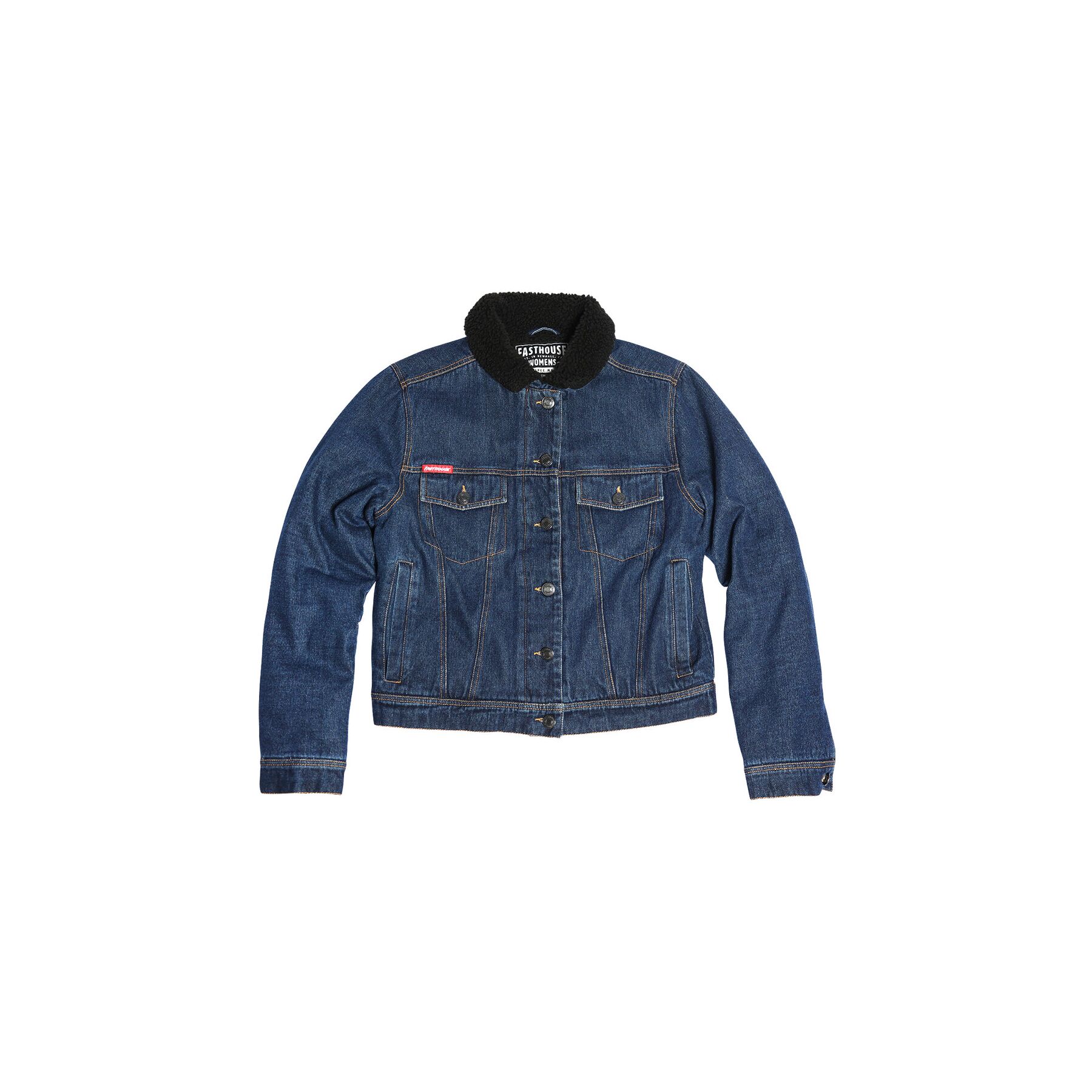 Fasthouse Women's Acoustic Denim Trucker Jacket