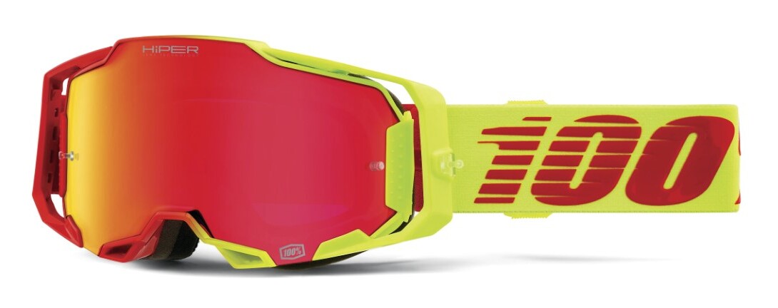 100% Armega Goggles - HiPER Mirrored Lens - Closeout N/A