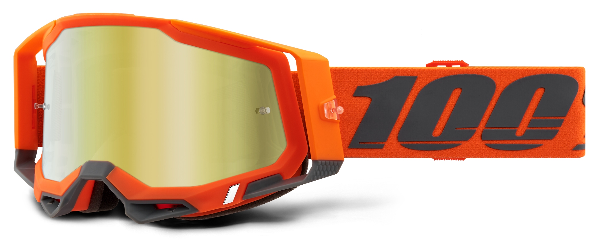 100% Racecraft 2 Goggles - Mirrored Lens - Closeout