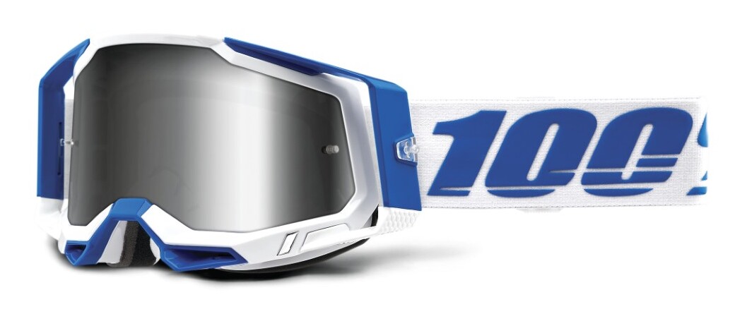 100% Racecraft 2 Goggles - Mirrored Lens - Closeout N/A