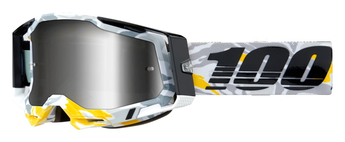 100% Racecraft 2 Goggles - Mirrored Lens - Closeout N/A