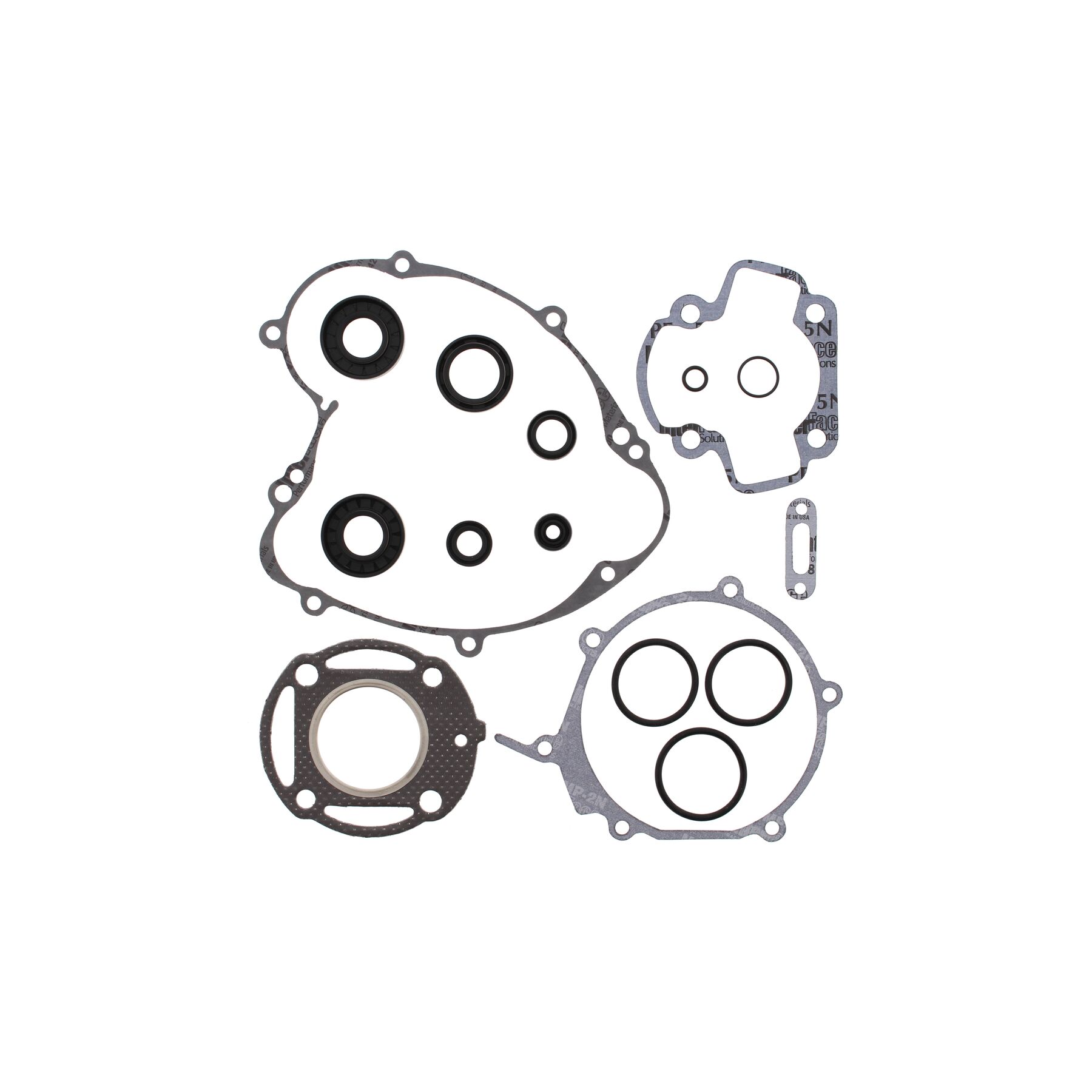 Vertex Complete Gasket Set With Oil Seals Kawasaki KX80 1983-1985