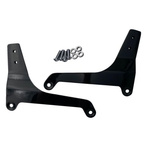 Drag Specialties Sissy Bar Side Plates For Harley Softail FLFB / FXBR 2018-2025
