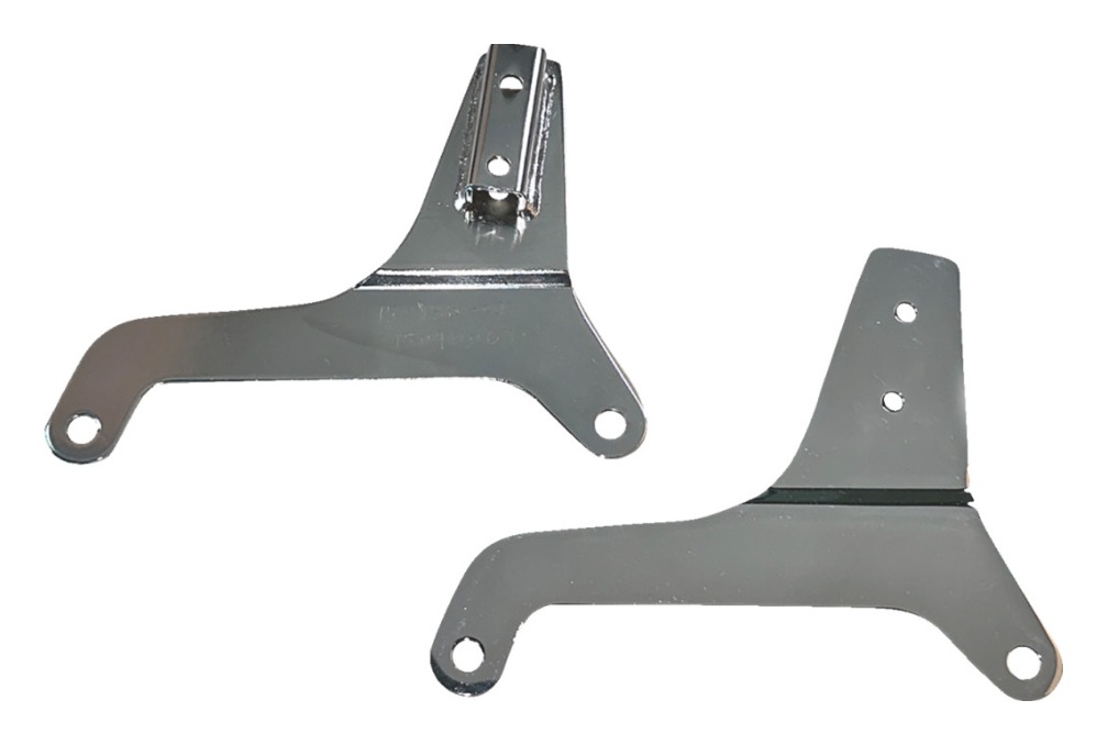 Drag Specialties Sissy Bar Side Plates For Harley Softail FLSB / FXLR/S 2018-2025 N/A
