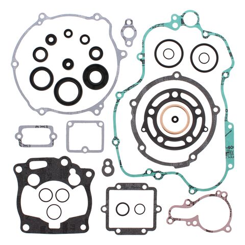 Vertex Complete Gasket Set With Oil Seals Kawasaki KX125 1995-1997