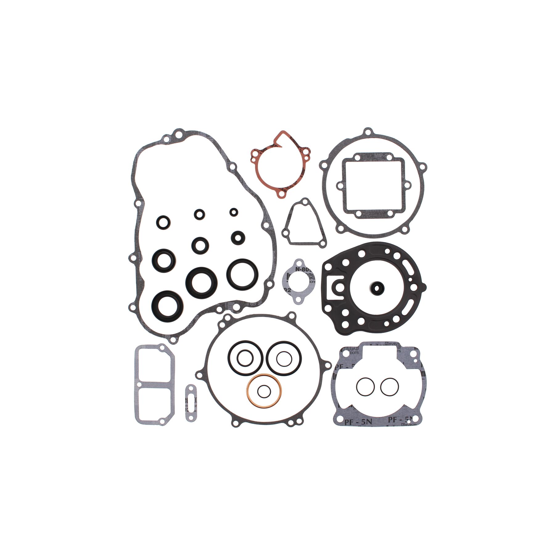 Vertex Complete Gasket Set With Oil Seals Kawasaki KDX 200 1989-1994