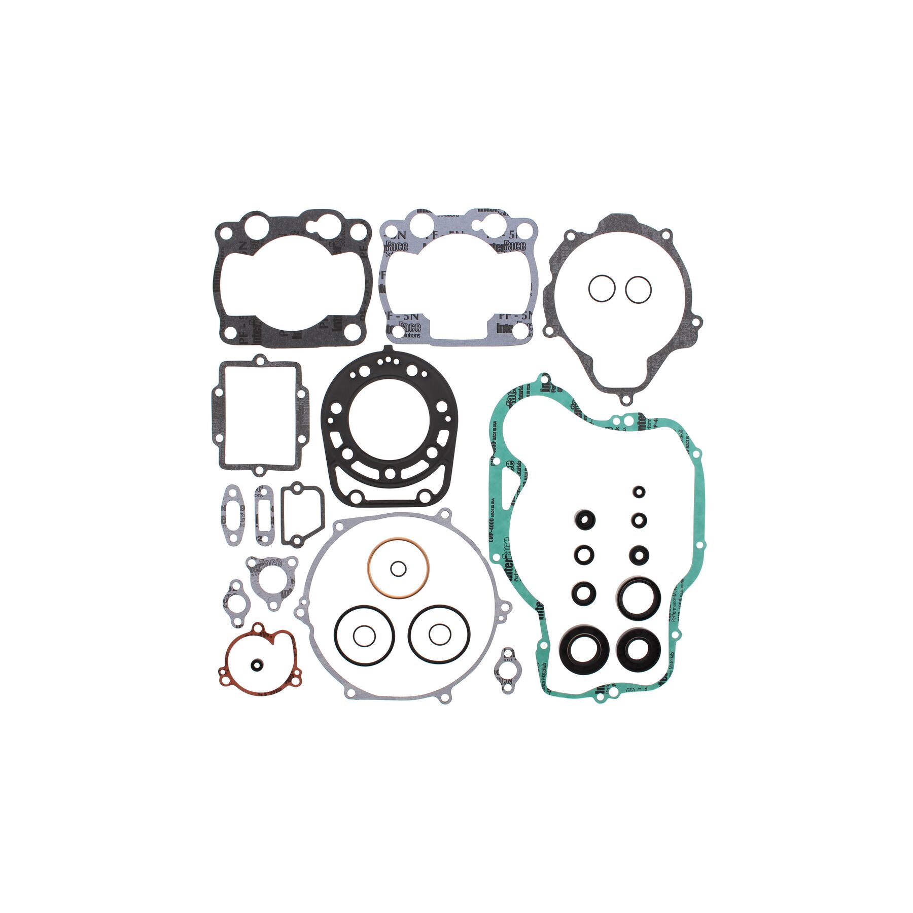 Vertex Complete Gasket Set With Oil Seals Kawasaki KX250 1992
