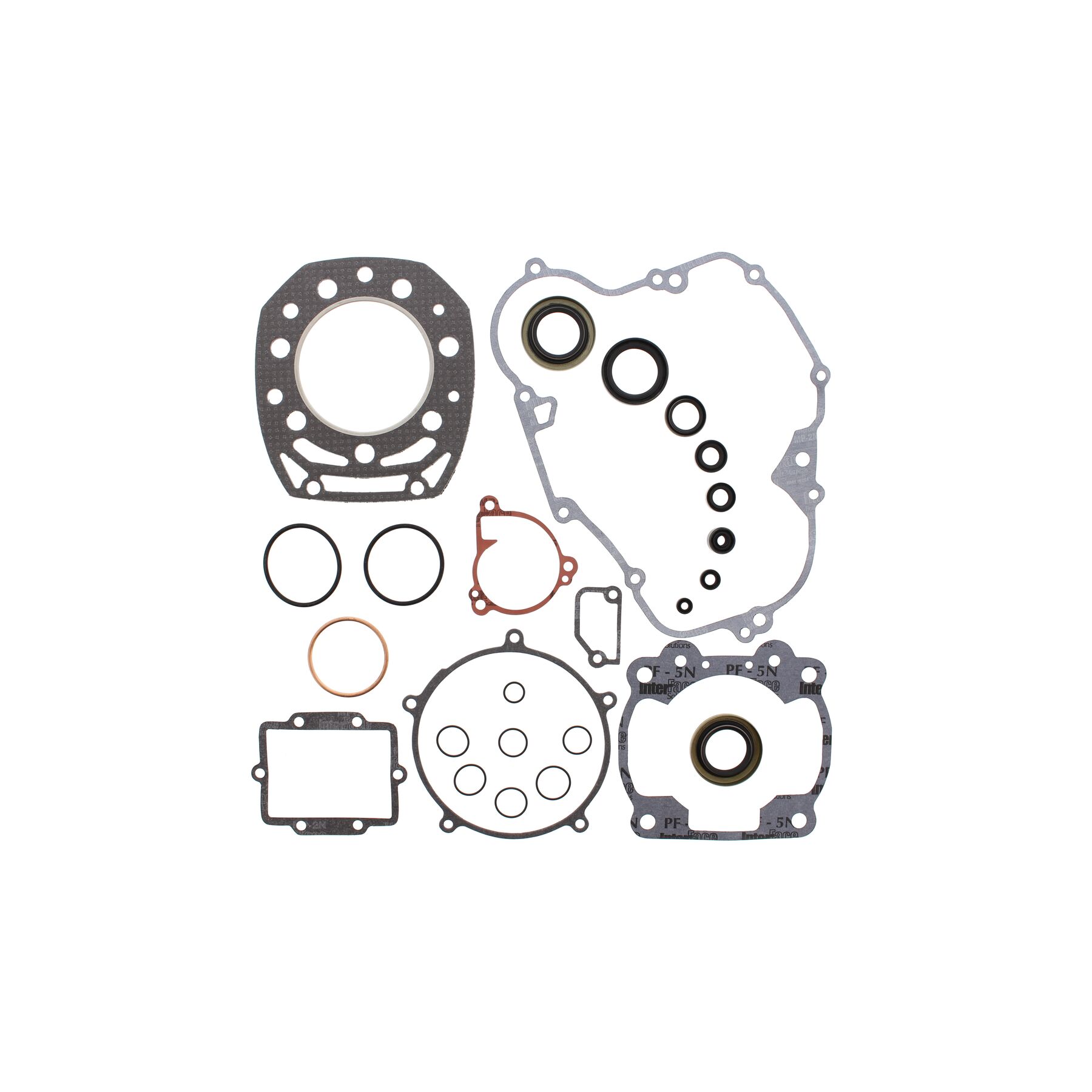 Vertex Complete Gasket Set With Oil Seals Kawasaki KX500 1986-1987