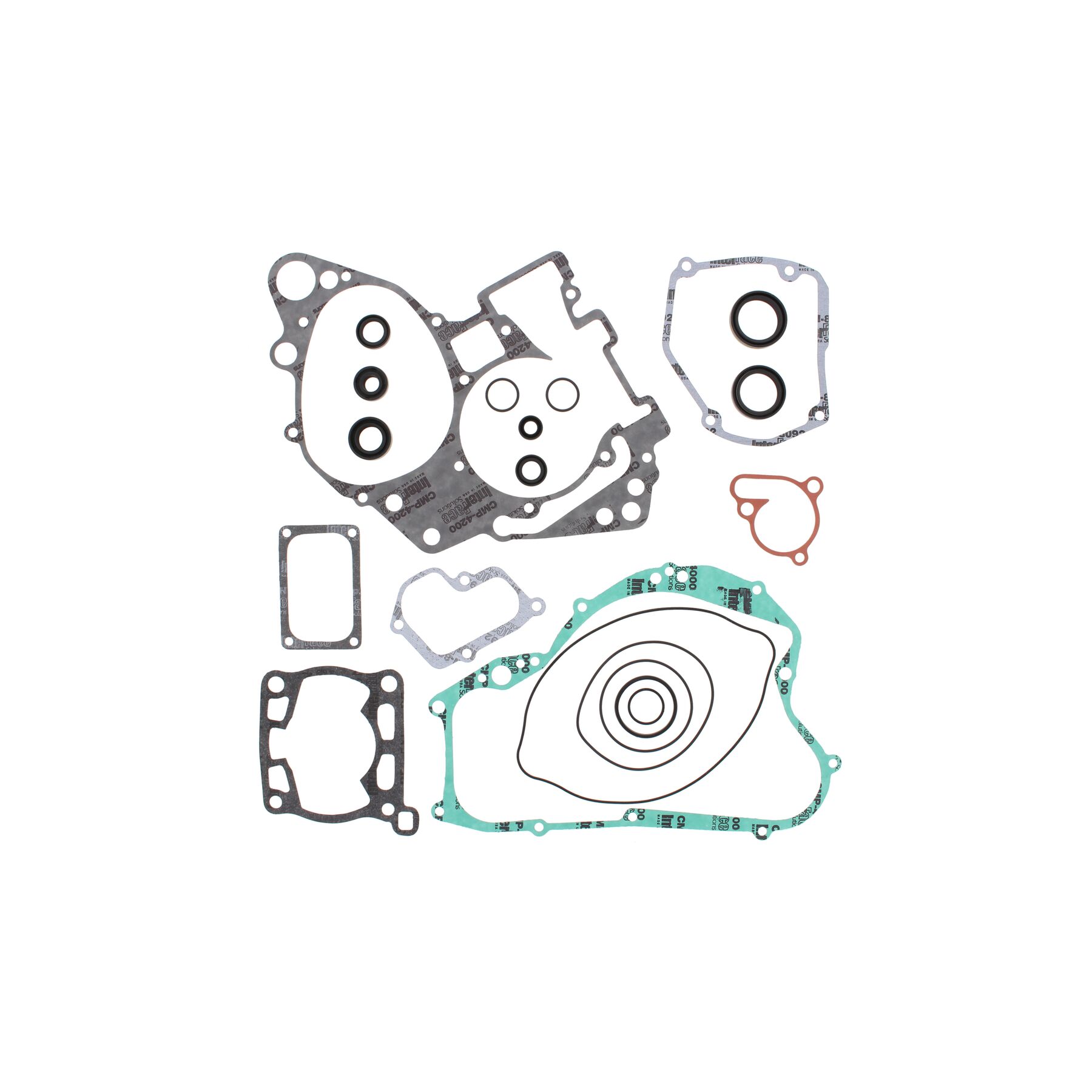 Vertex Complete Gasket Set With Oil Seals Suzuki RM125 2001-2003