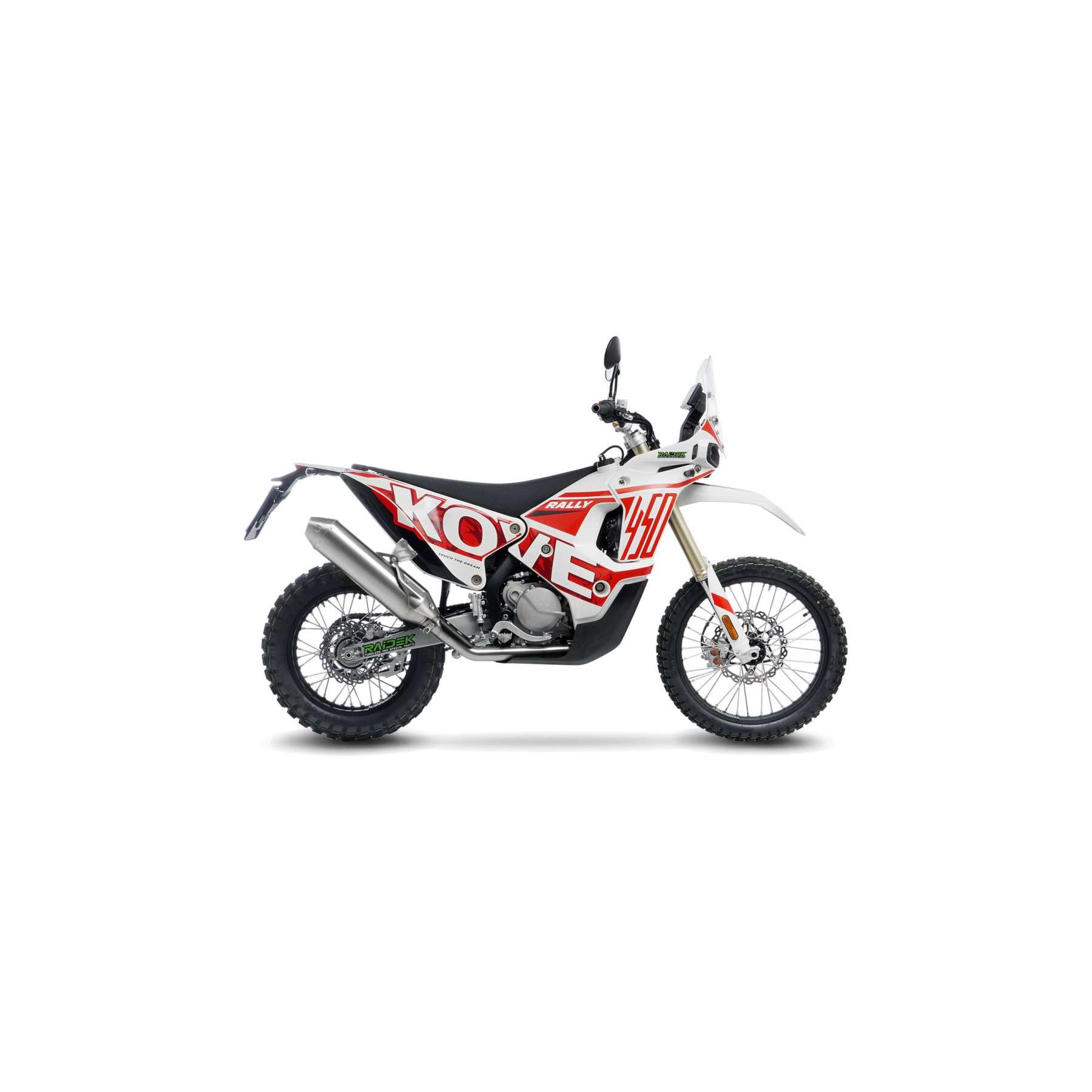 LeoVince Link Pipe Kove 450 Rally / Pro Race 2023-2024