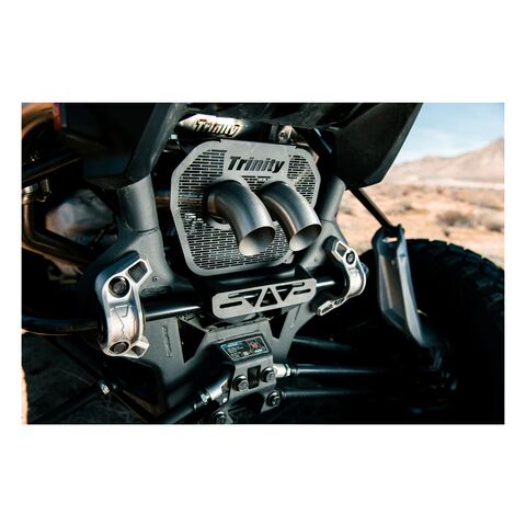 Trinity Racing Slip-On Center Exit Exhaust Can-Am Maverick R 2024-2025