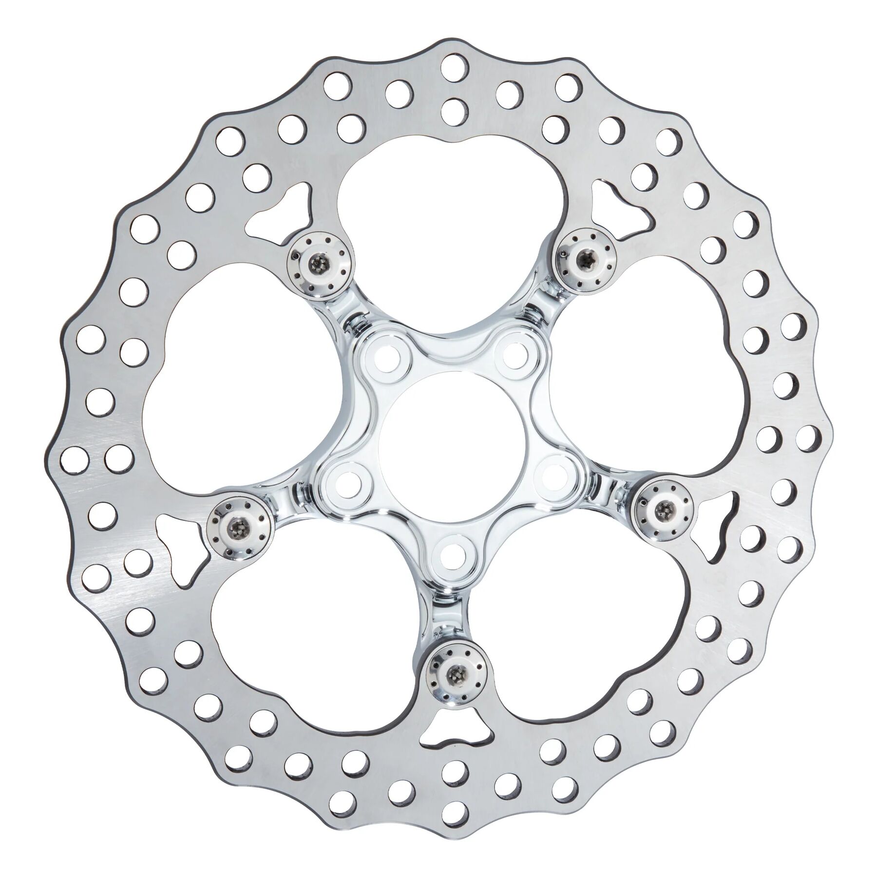 Arlen Ness 11.8 Spider Brake Rotor For Harley Touring With Arlen Ness 