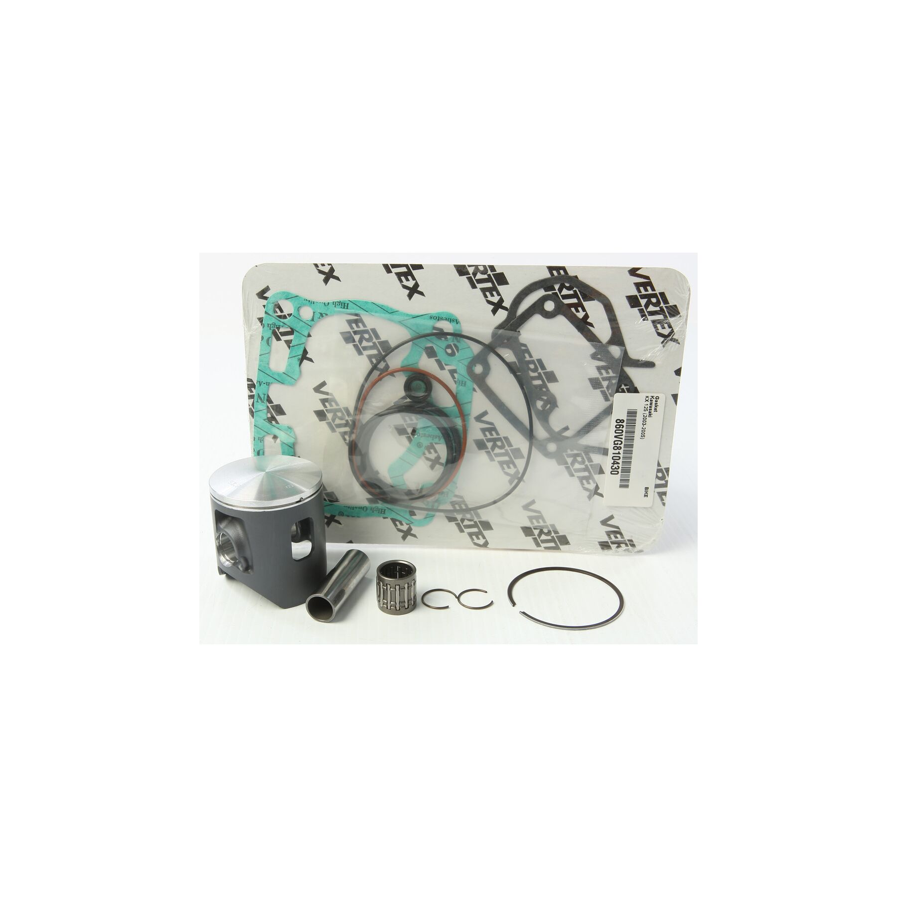 Vertex Cast 2-Stroke Piston Kit Kawasaki KX125 2003-2005