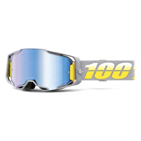 100% Armega Goggles - Mirrored Lens - Closeout