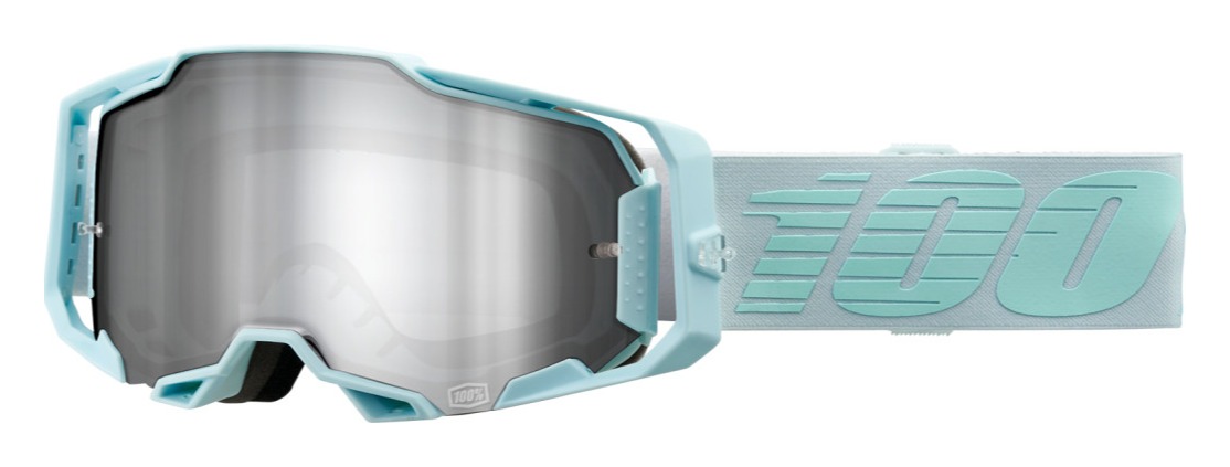 100% Armega Goggles - Mirrored Lens - Closeout N/A