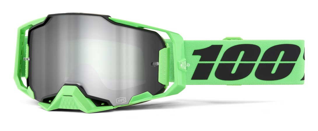 100% Armega Goggles - Mirrored Lens - Closeout N/A