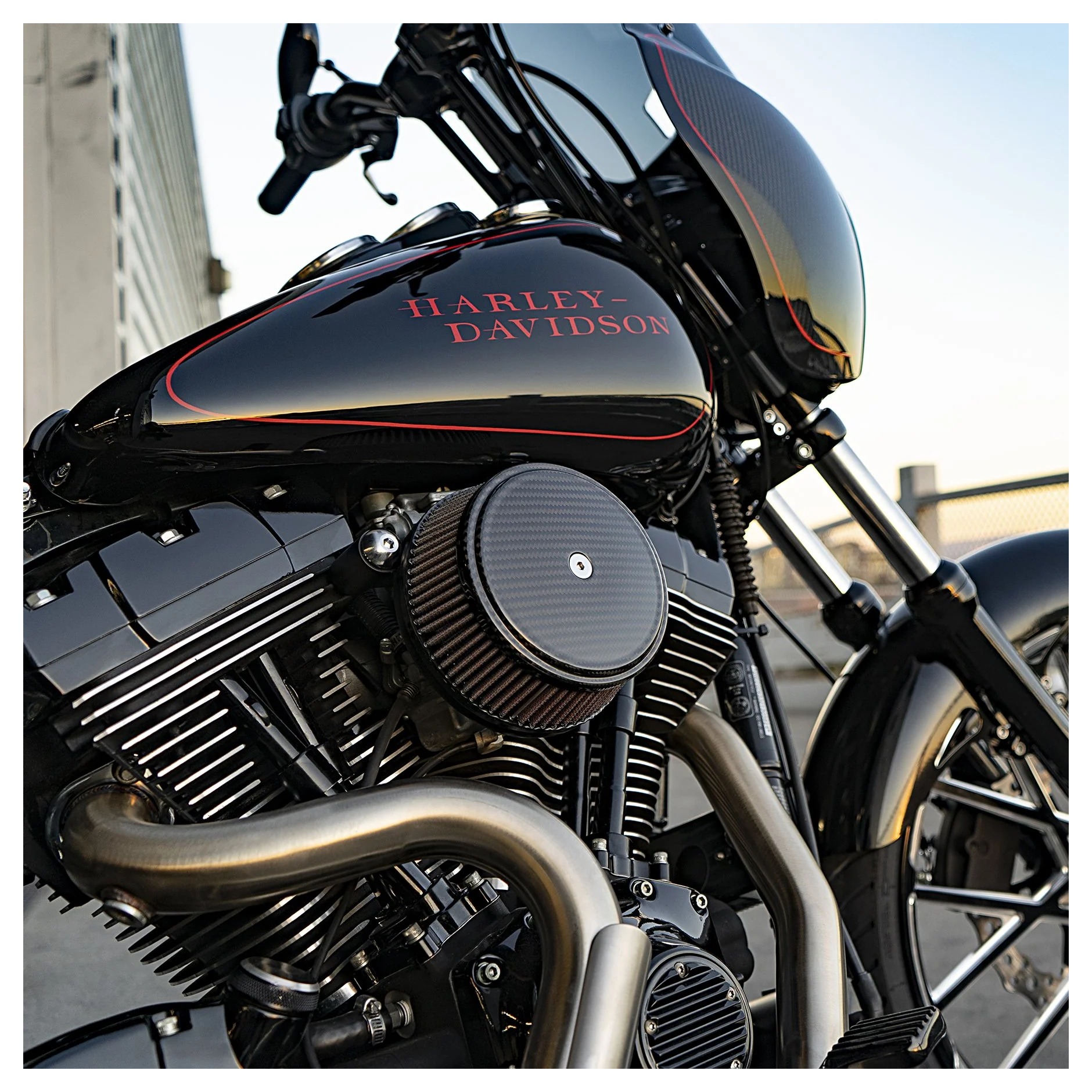 Arlen Ness Smooth Stage 1 Big Sucker Air Cleaner Kit For Harley