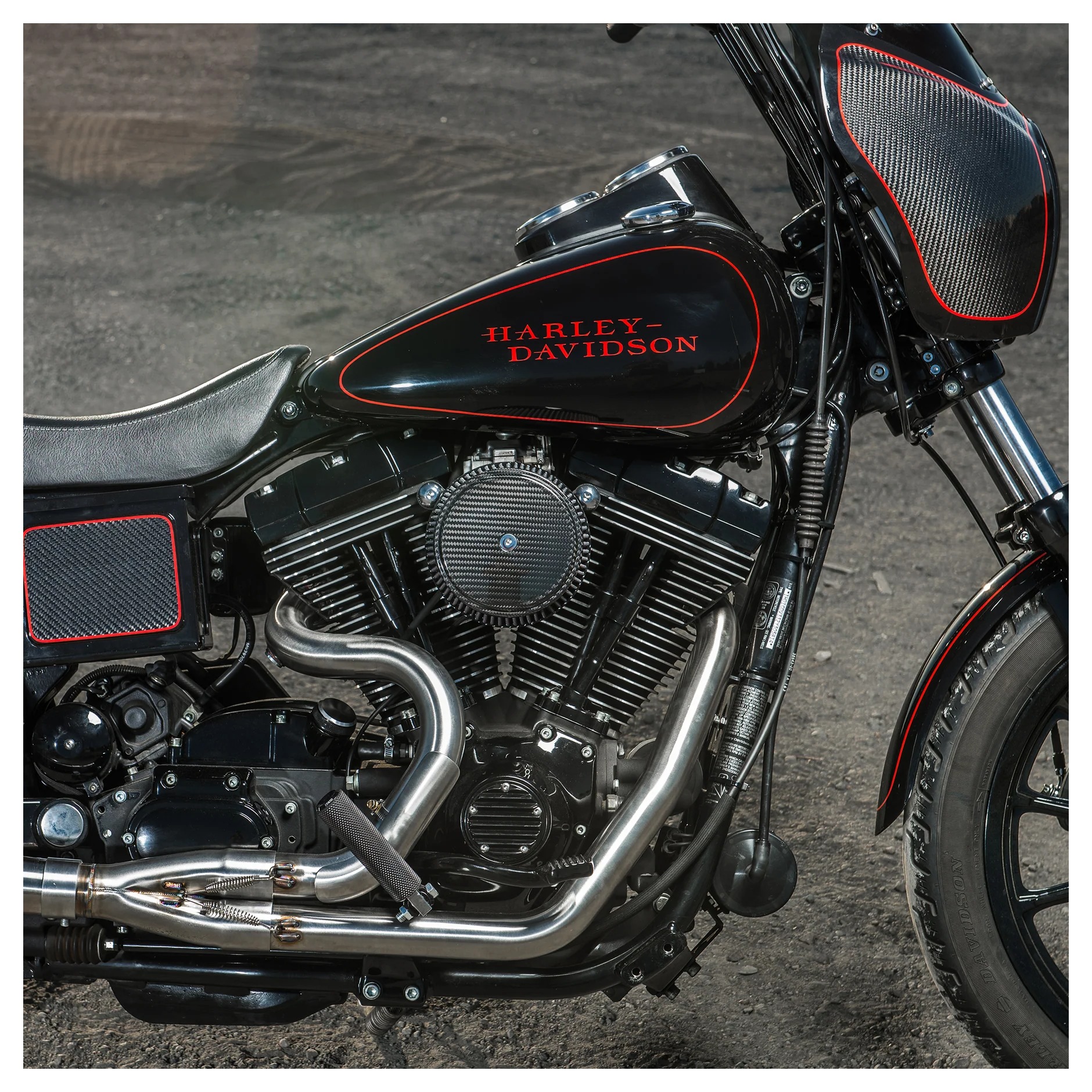 Arlen Ness Smooth Stage 1 Big Sucker Air Cleaner Kit For Harley