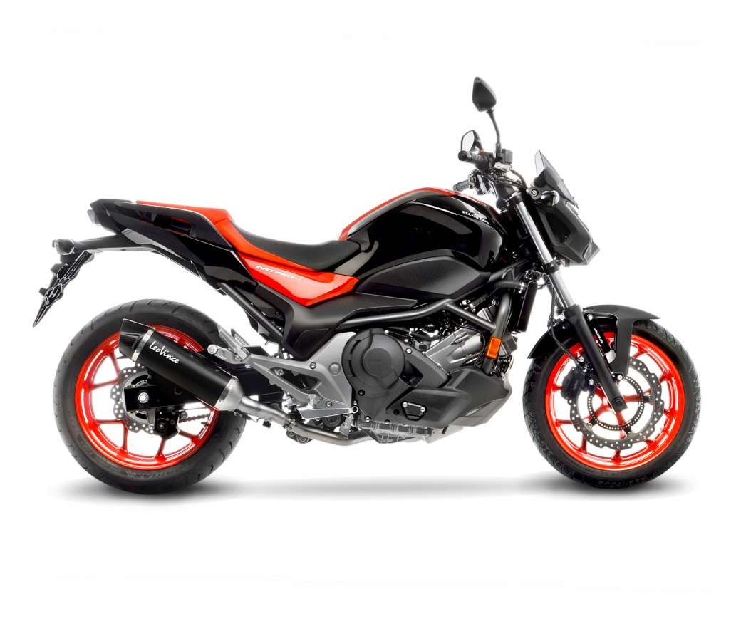 Leo Vince Nero Slip-On Exhaust Honda NC750X / DCT ABS 2018-2020