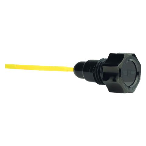 Figurati Designs Stainless Steel Knurled Magnetic Oil Dipstick For Harley Touring 2007-2016