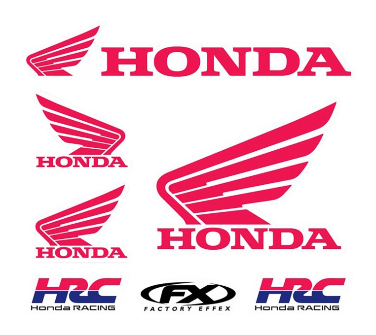 Factory Effex OEM Jersey Iron On Kit Honda