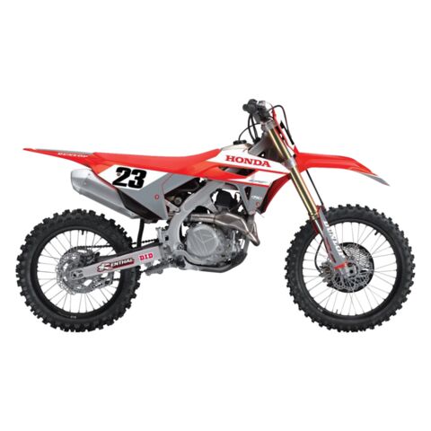 Factory Effex EVO 21 Shroud / Airbox Graphics Kit Honda CRF250R / CRF450R 2025