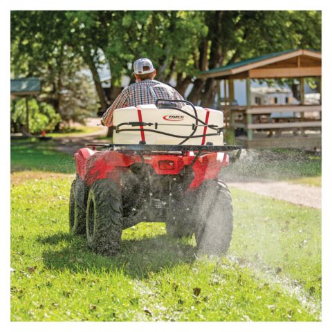 FIMCO Industries 15 Gallon 2 Nozzle ATV Sprayer 2.4 GPM