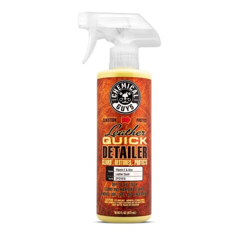 Chemical Guys Leather Quick Detailer Care Spray Matte Finish