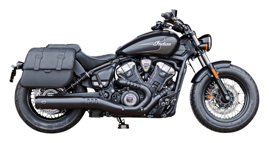 thumbnail image 2 of Motorcycle Exhaust Slip-Ons For Indian Scout - Stainless Steel Muffler Tips For 2015-2025 Models 2 of 13