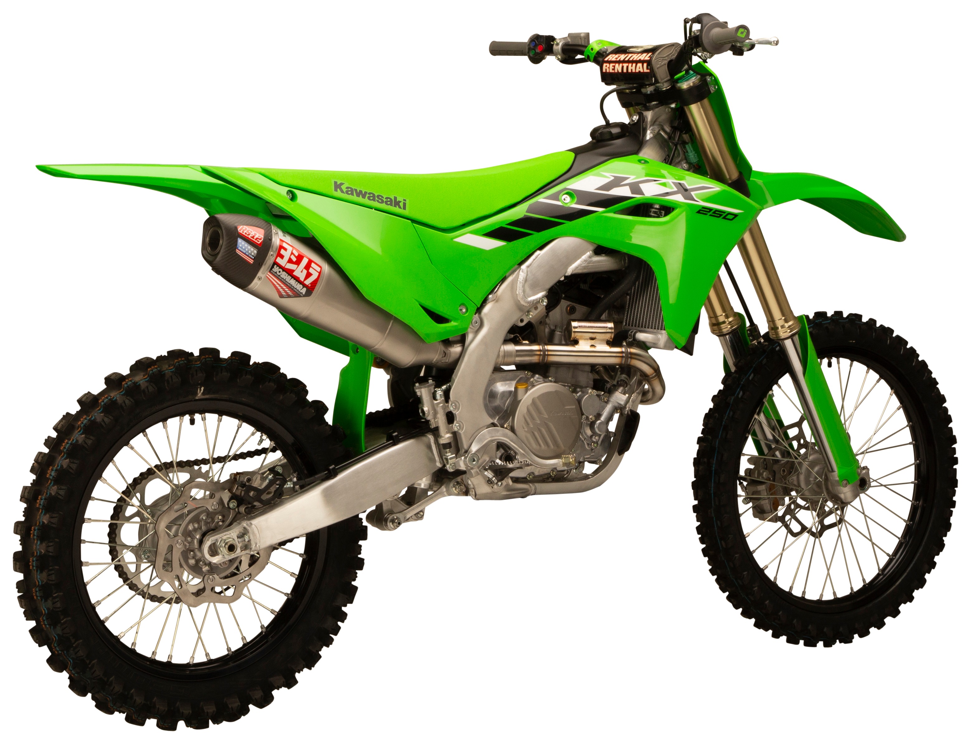 Yoshimura RS-12 Exhaust System Kawasaki KX250 2025 - RevZilla