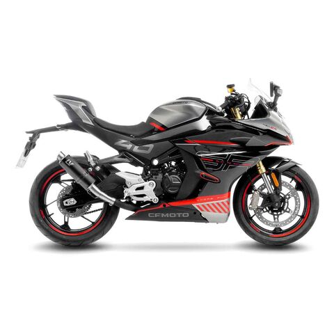 LeoVince GP Corsa Slip-On Exhaust CFMOTO 450SS / 450SR 2023-2025