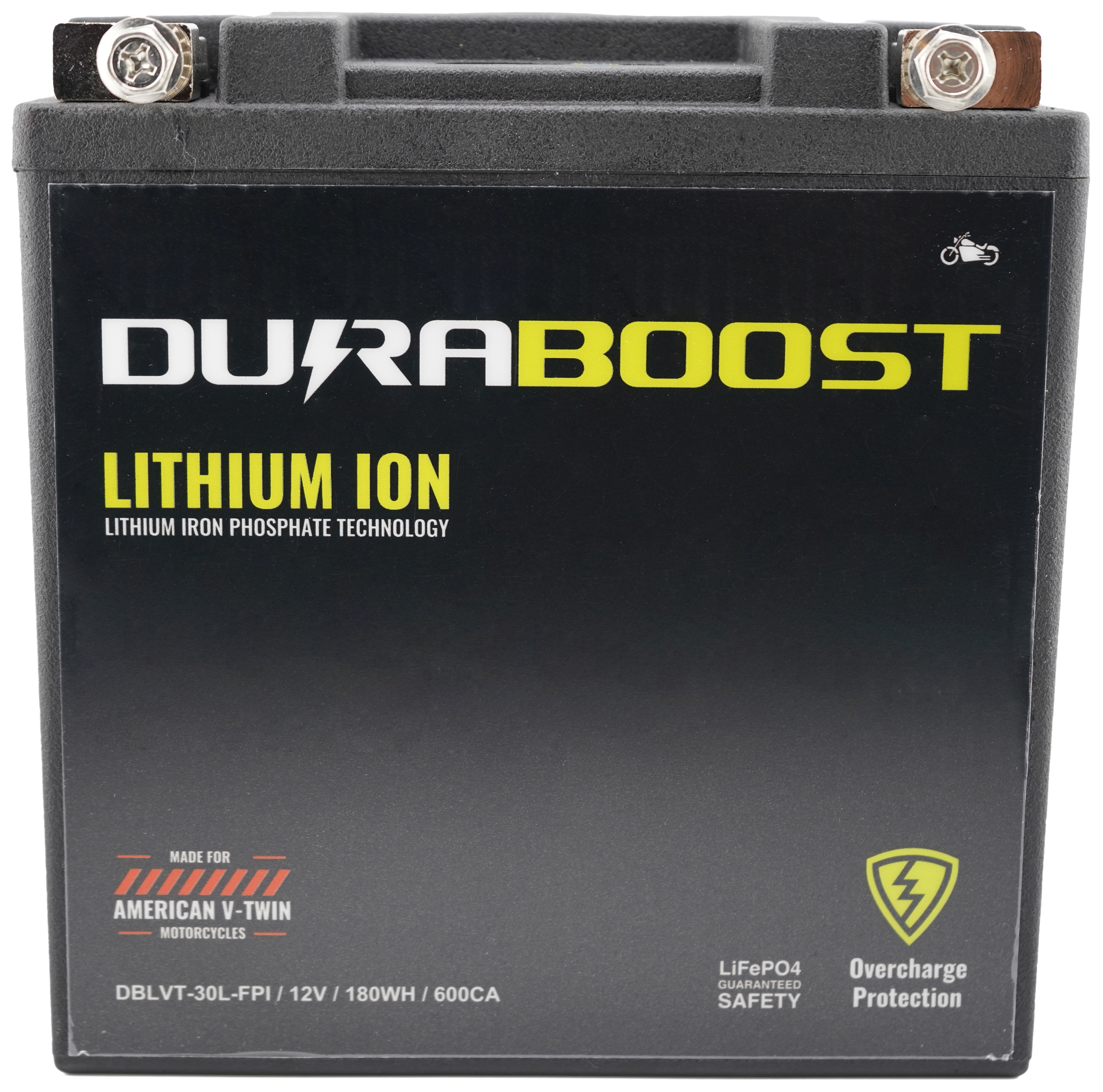 Duraboost V-Twin DBLVT30L Lithium Ion Battery For Harley