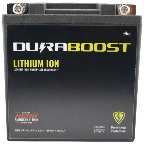 Duraboost V-Twin DBLVT30L Lithium Ion Battery For Harley