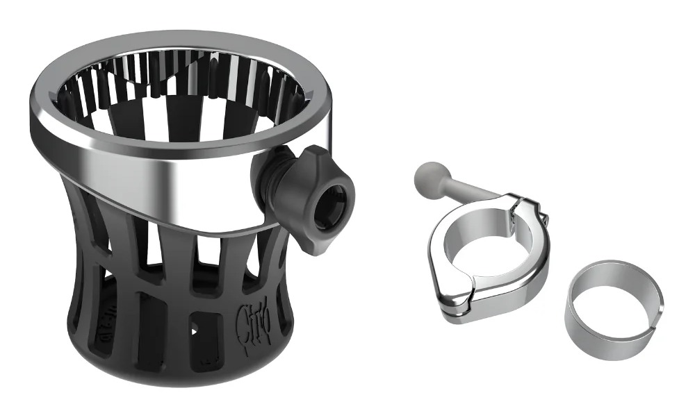 Ciro Gen 2 Drink Holder With Bar Mount 7/8" to 1" Clamp