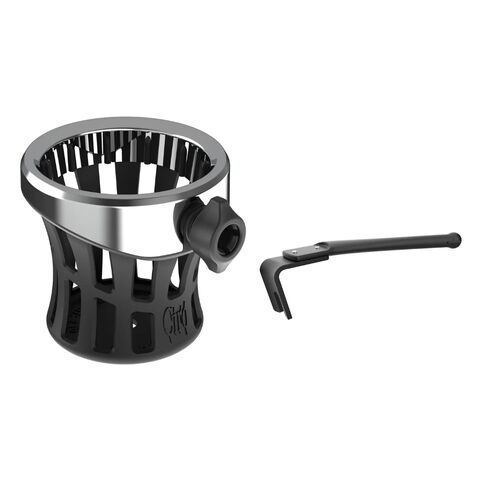 Ciro Gen 2 Passenger Drink Holder For Harley Touring 2014-2025