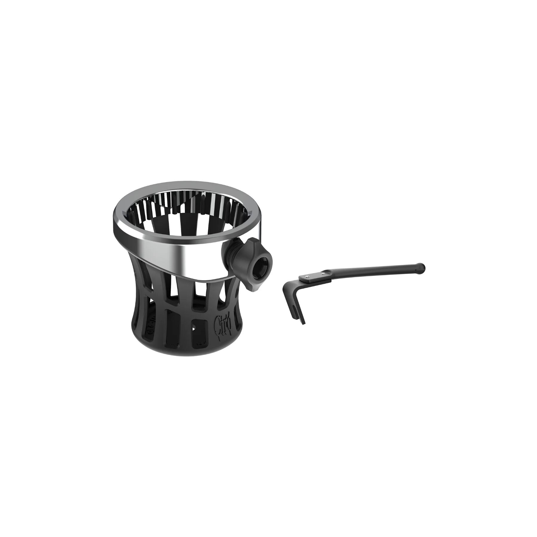 Ciro Gen 2 Passenger Drink Holder For Harley Touring 1996-2013