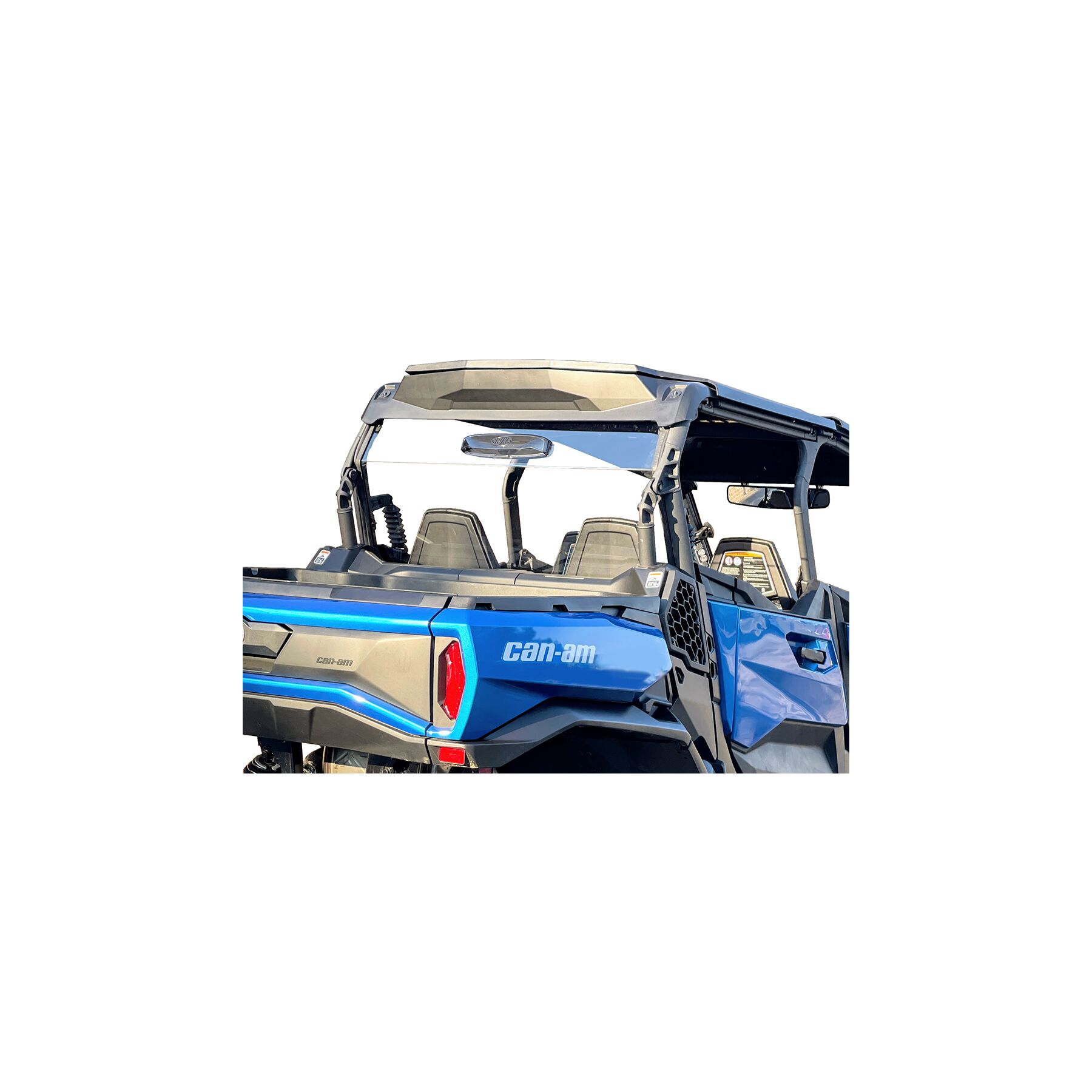 Spike Vented Rear Windshield Can-Am Commander Max 700 / 1000 / Maveric