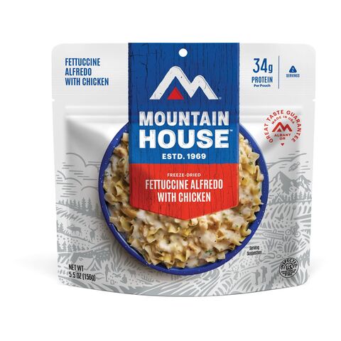 Mountain House Fettuccine Alfredo with Chicken Pouch