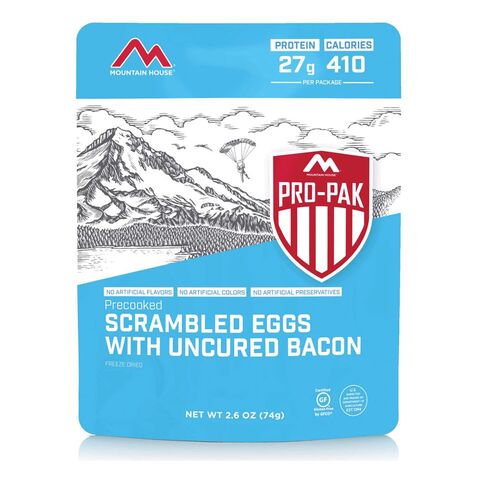 Mountain House Scrambled Eggs With Bacon Pro-Pak