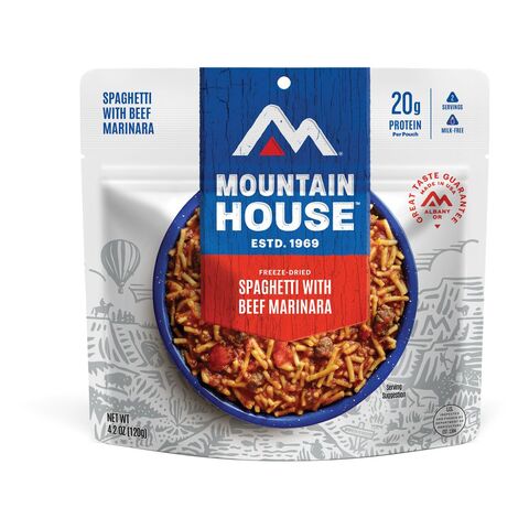 Mountain House Classic Spaghetti with Meat Sauce Pouch