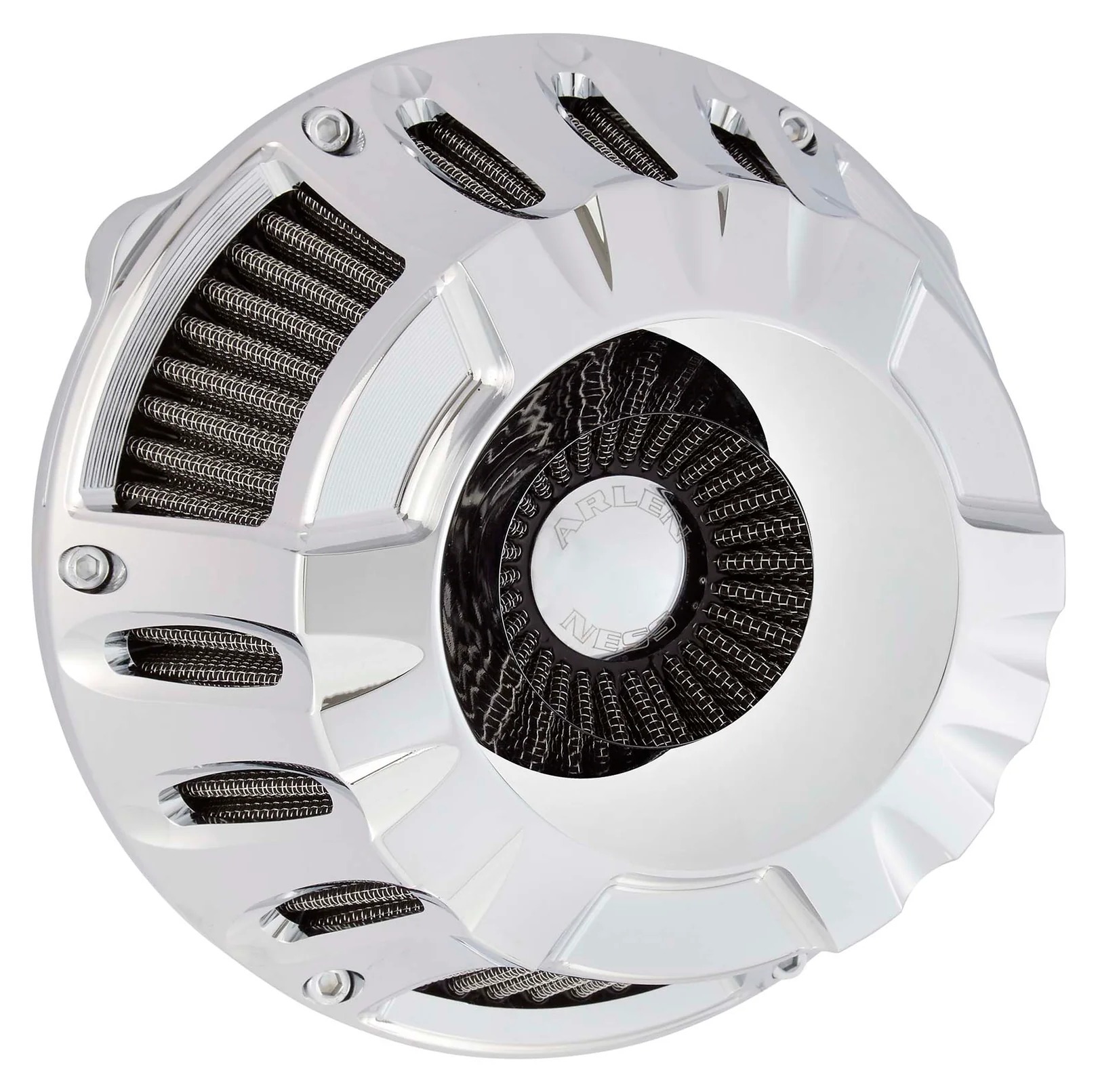 Arlen Ness Deep Cut Inverted Series Air Cleaner Kit For Harley Touring / Softail 2023-2025 N/A