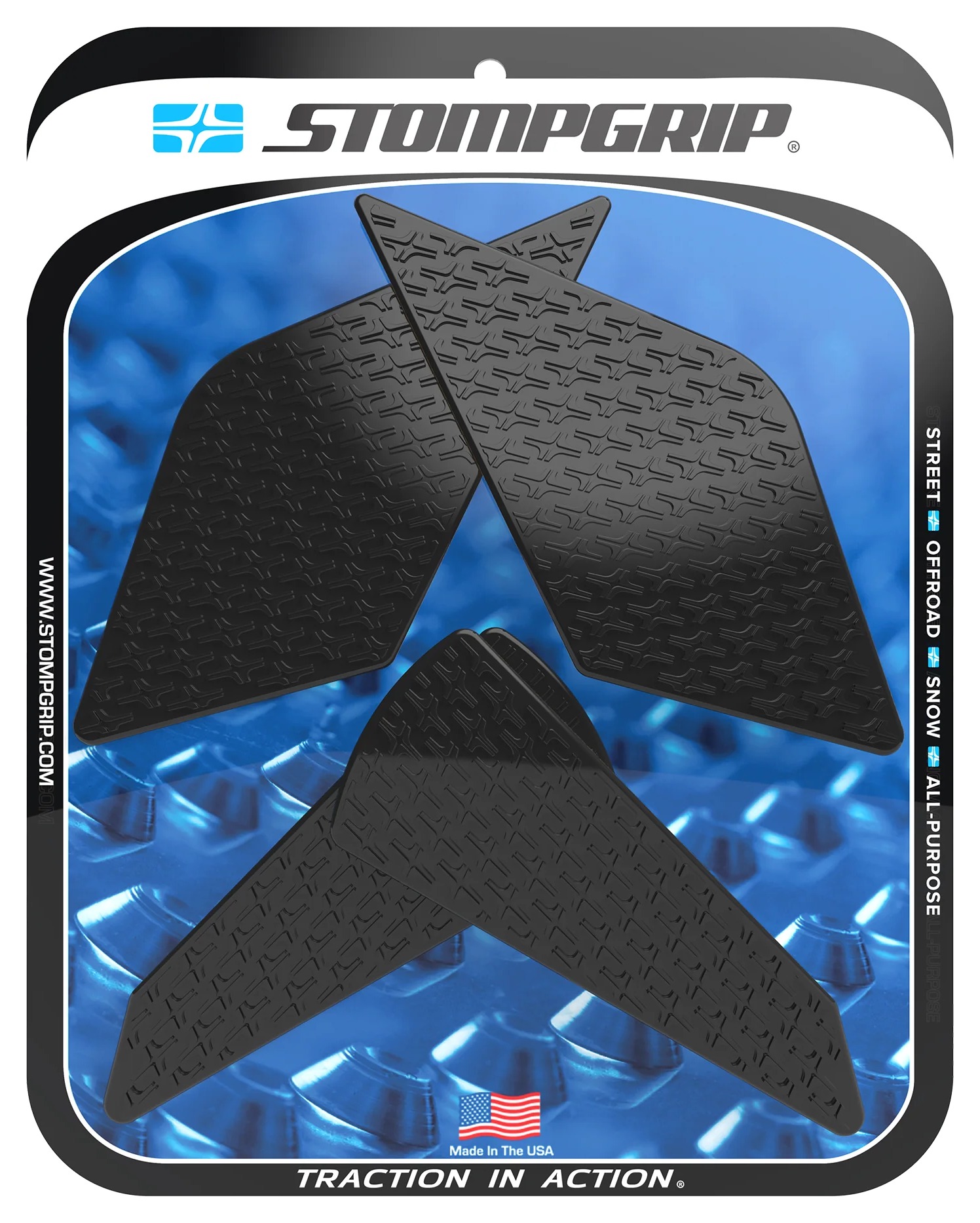 Stompgrip Tank Pad Kawasaki ZX-4R / RR 2023-2025 - RevZilla