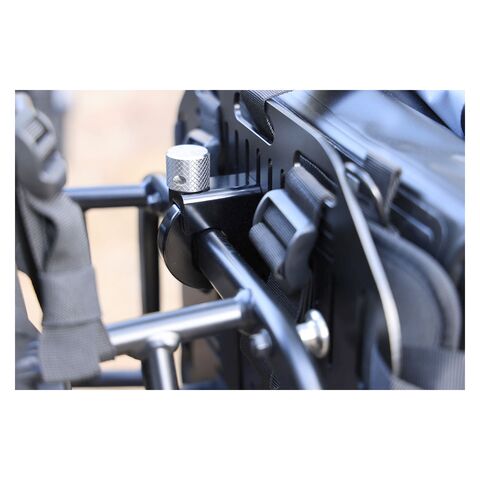 Nelson Rigg Saddlebag Quick Release Plates - Flat Oval Tube