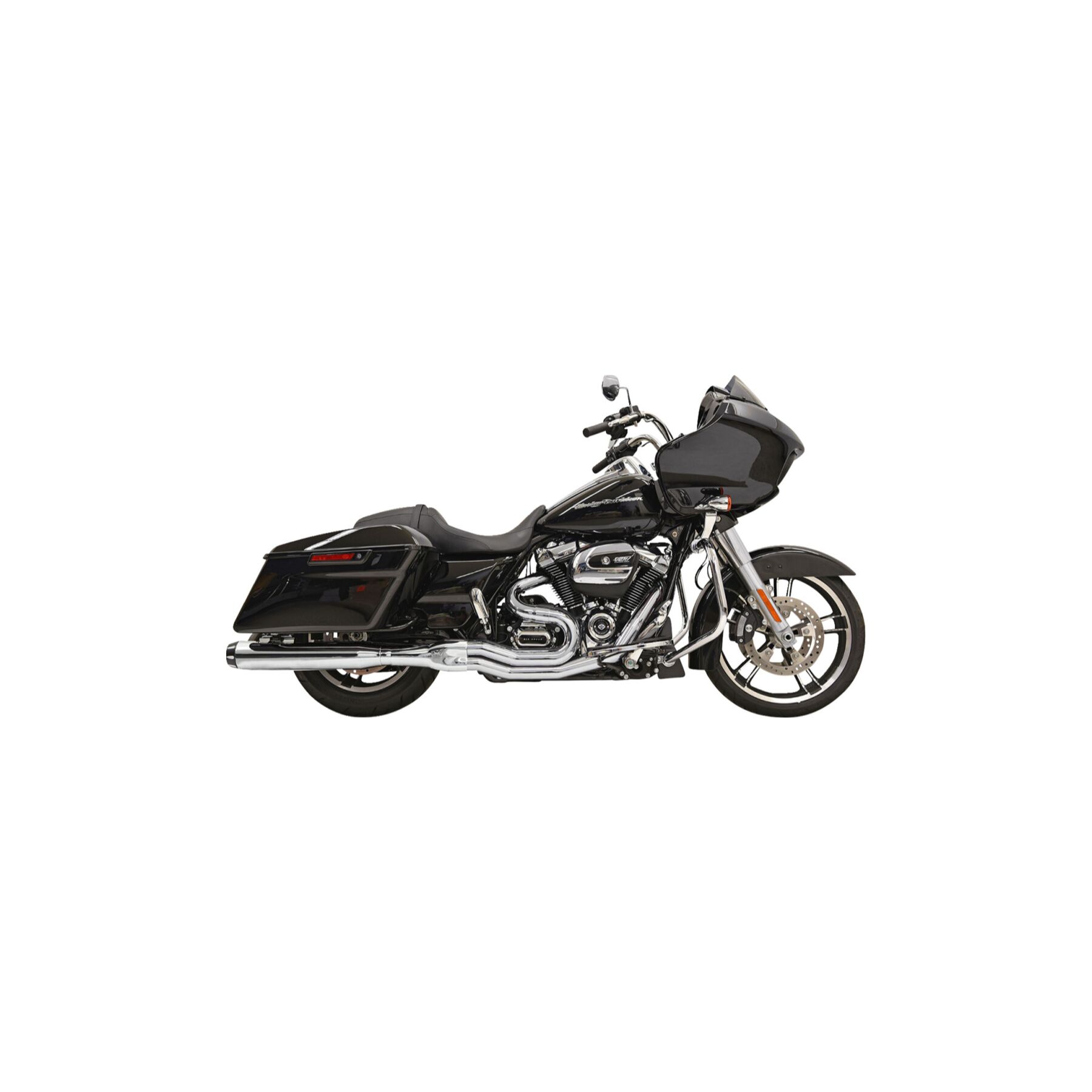Bassani Road Rage 2-Into-1 49 State Exhaust System For Harley Touring