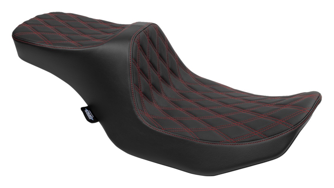 Drag Specialties Predator III 2-Up Seat For Harley FLHX / FLTRX 2023-2025 Extended Reach