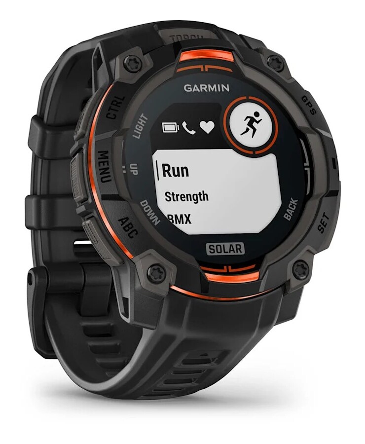 Garmin Instinct 3 Solar GPS Smart Watch | 22% ($100.00) Off