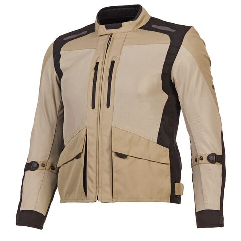 Sedici Marco 2 Mesh Waterproof Jacket - Sand/Black Sand/Black / MD [Open Box]